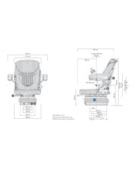 GRAMMER Compacto Comfort S. MSG93/511